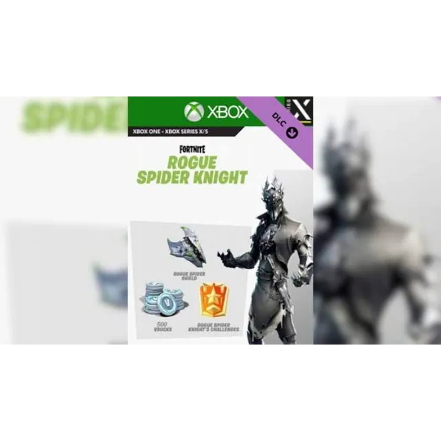 Fortnite Rouge Spider Knight 500 V Bucks Xbox One Xbox Series X