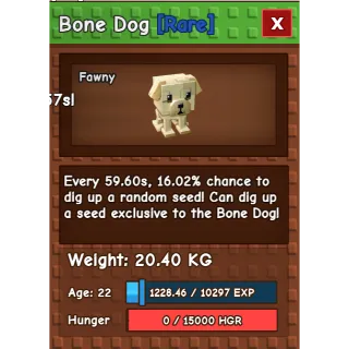 titanic bone dog 