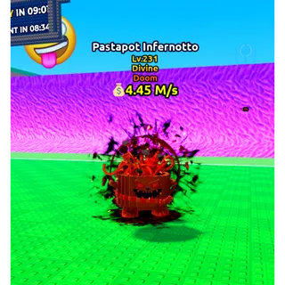 Pastapot infernotto Lvl 231 4,45 m/s