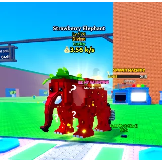 Lucky Strawberry Elephant | ETFB
