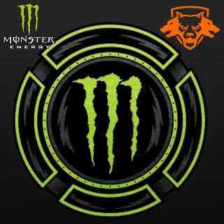 CALL OF DUTY: BLACK OPS 6 x MONSTER ENERGY - WEAPON VINYL (LOGO)