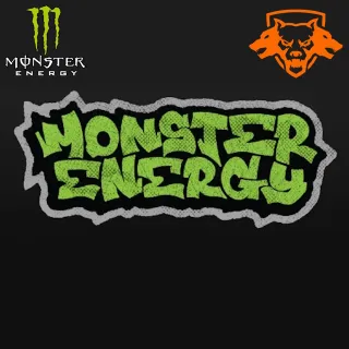 CALL OF DUTY: BLACK OPS 6 x MONSTER ENERGY - WEAPON VINYL (TEXT)