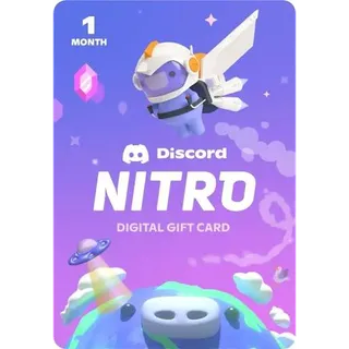 Discord Nitro Membership 1 Month Code