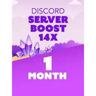 Discord Nitro 1 Month 14x Level 3