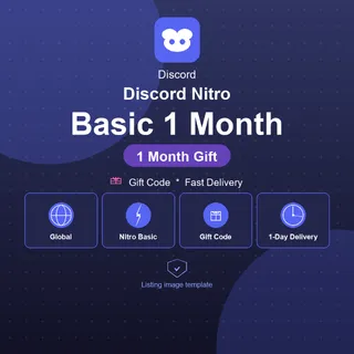 Discord Nitro Basic 1 Month - Code