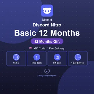 Discord Nitro Basic 12 Months Link