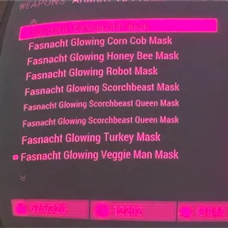 Glowing mask bundle