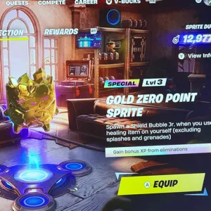 gold zero point sprite
