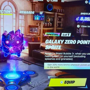 galaxy zero point sprite