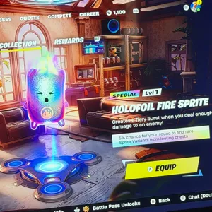 holofoil fire sprite