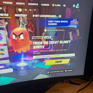 trick or treat blinky