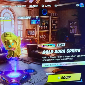 gold aura sprite
