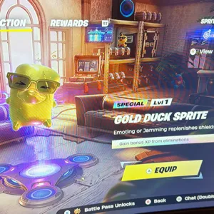 Gold duck Sprite