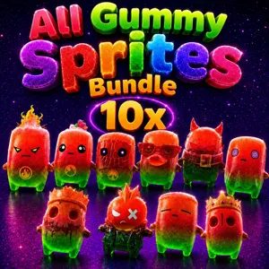 10x gummy sprites bundle