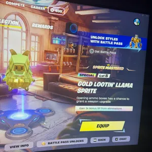 gold llama
