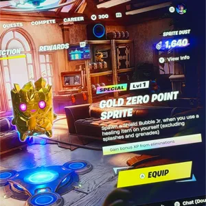 gold zero point sprite