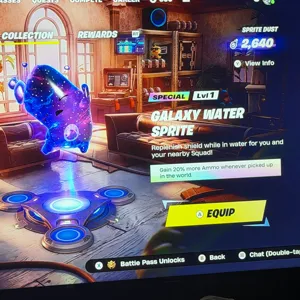 galaxy water sprite
