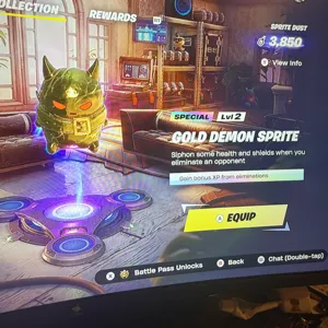 gold demon sprite