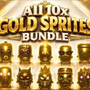all gold sprites