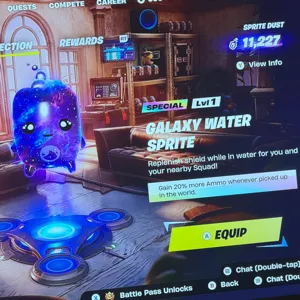 galaxy water sprite