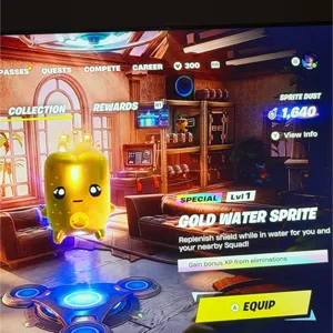 gold water sprite