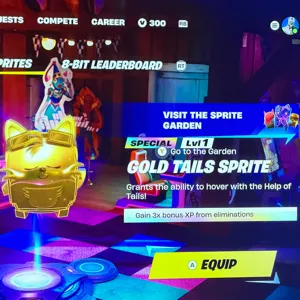 gold tails sprite