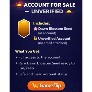 DAWN BLOSSOM SEED ACCOUNT | GARDEN HORIZONS