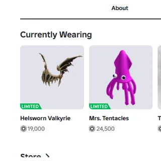 LIMITED AS PACK | HELSWORN VALKYRIE | MRS TENTACLES