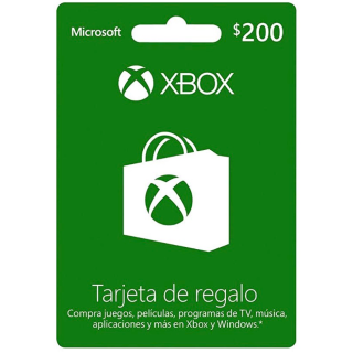 10 54 200 Pesos Xbox Gift Card Gameflip