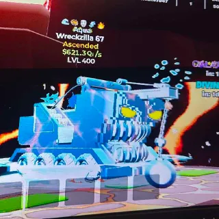 Wreckzilla 67  Max Lvl