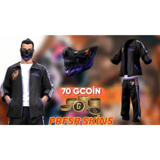 STEAM PUBG 17 SHOU'S BEAST TRACKSUİT SET