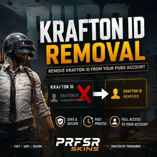 STEAM PUBG KRAFTON İD REMOVAL 