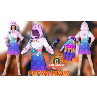 STEAM PUBG AİXLEFT CAT LOVER SET