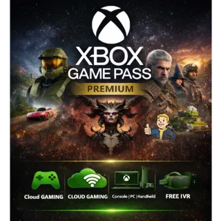   GAME PASS PREMIUM 1 MONTH - NON STACKABLE -  NEW account ONLY - FAST DELIVERY  - ONLY US