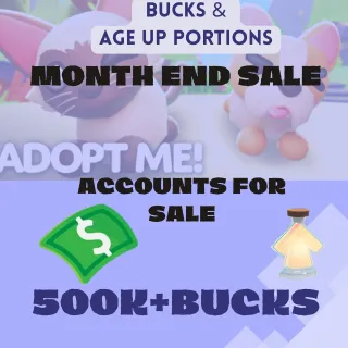 Bucks & age Up Portions 