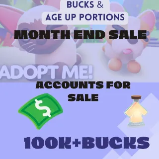 Bucks & age Up Portions 