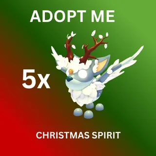  4x Christmas Spirit - Adopt Me!