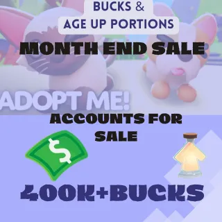 Bucks & age Up Portions 