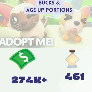 Bucks  & Age up  Portions
