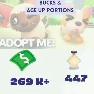 Bucks  & Age up  Portions