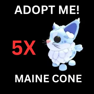 5X MAINE COon - ADOPT ME!
