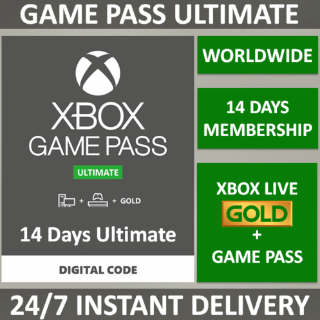 14 days of xbox game pass ultimate