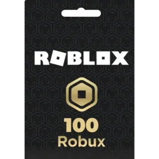 3.56 Roblox- 100 ROBUX - INSTANT DELIVERY 
