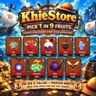 PICK 1 IN 9 FRUITS - KING LEGACY