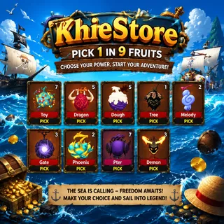 PICK 1 IN 9 FRUITS - KING LEGACY