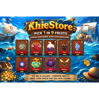 PICK 1 IN 9 FRUITS - KING LEGACY