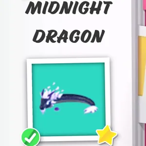 Adopt Me Midnight Dragon