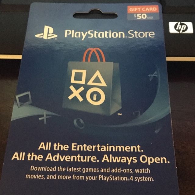 50 PSN gift card PlayStation Store Gift Cards Gameflip