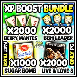 Bobbleheads Leader / Berry Mentats / live and love 8 / SUGAR BOMB