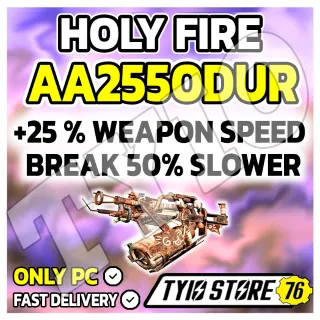 HOLY FIRE AA2550DUR